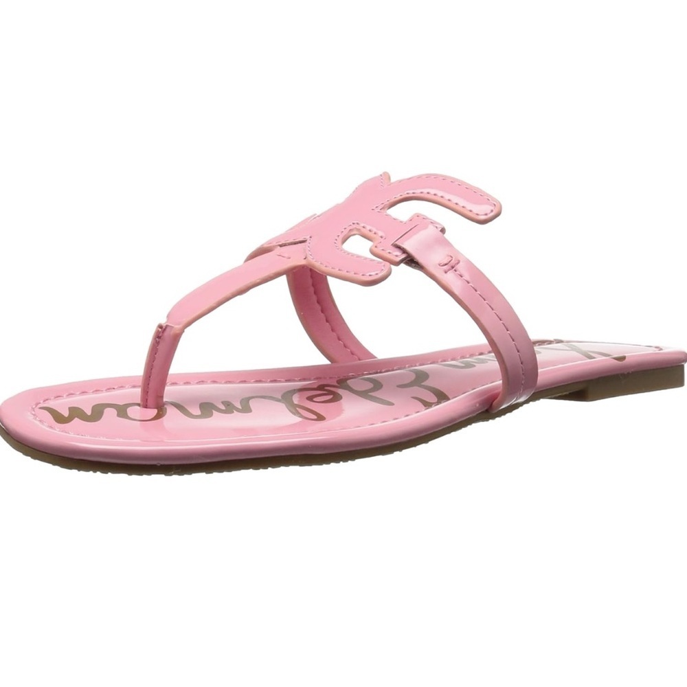 Sam Edelman Pink Logo Sandals Carter